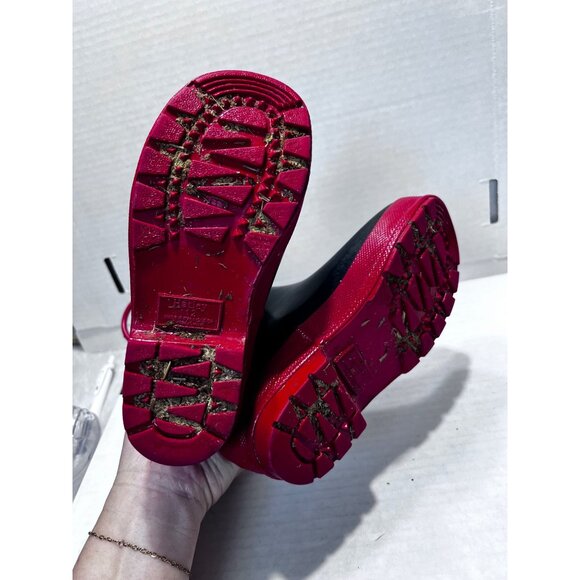 Hatley Kids Rain Boots Black Waterproof girls kids size 12 - Picture 5 of 8